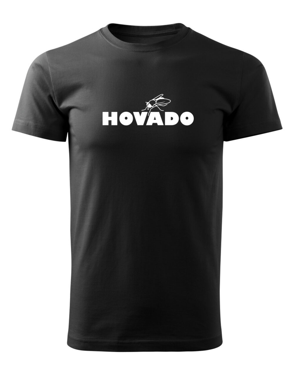 Pánské tričko s potiskem Hovado černá