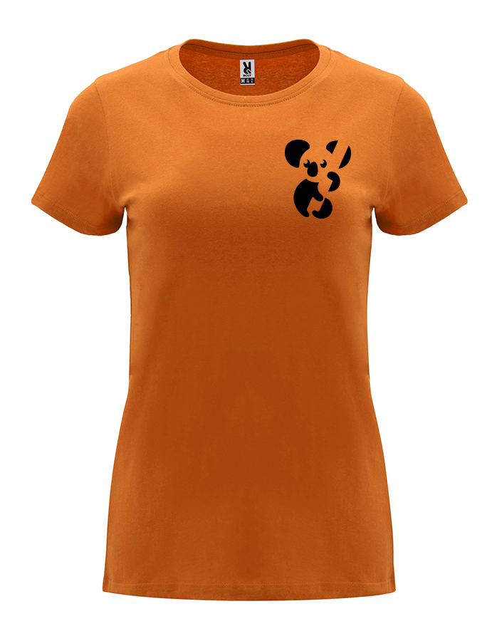 Dámské tričko s potiskem Koala oranžová
