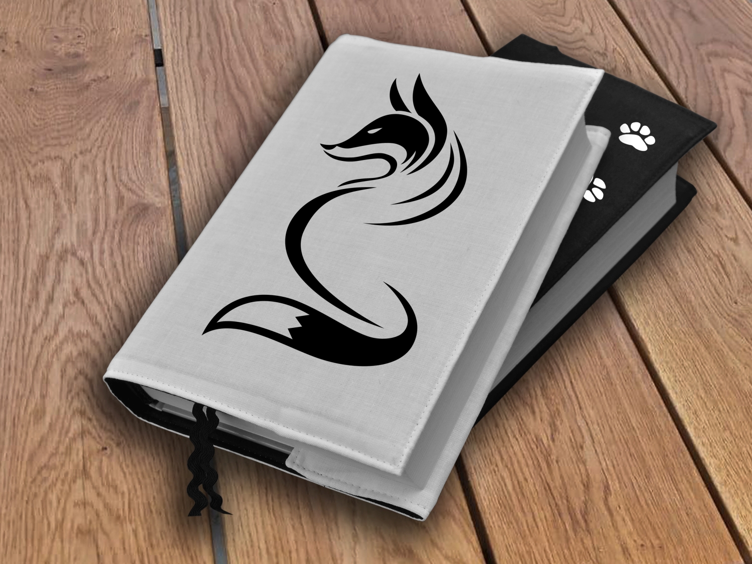 Obal na knihu s potiskem Liška